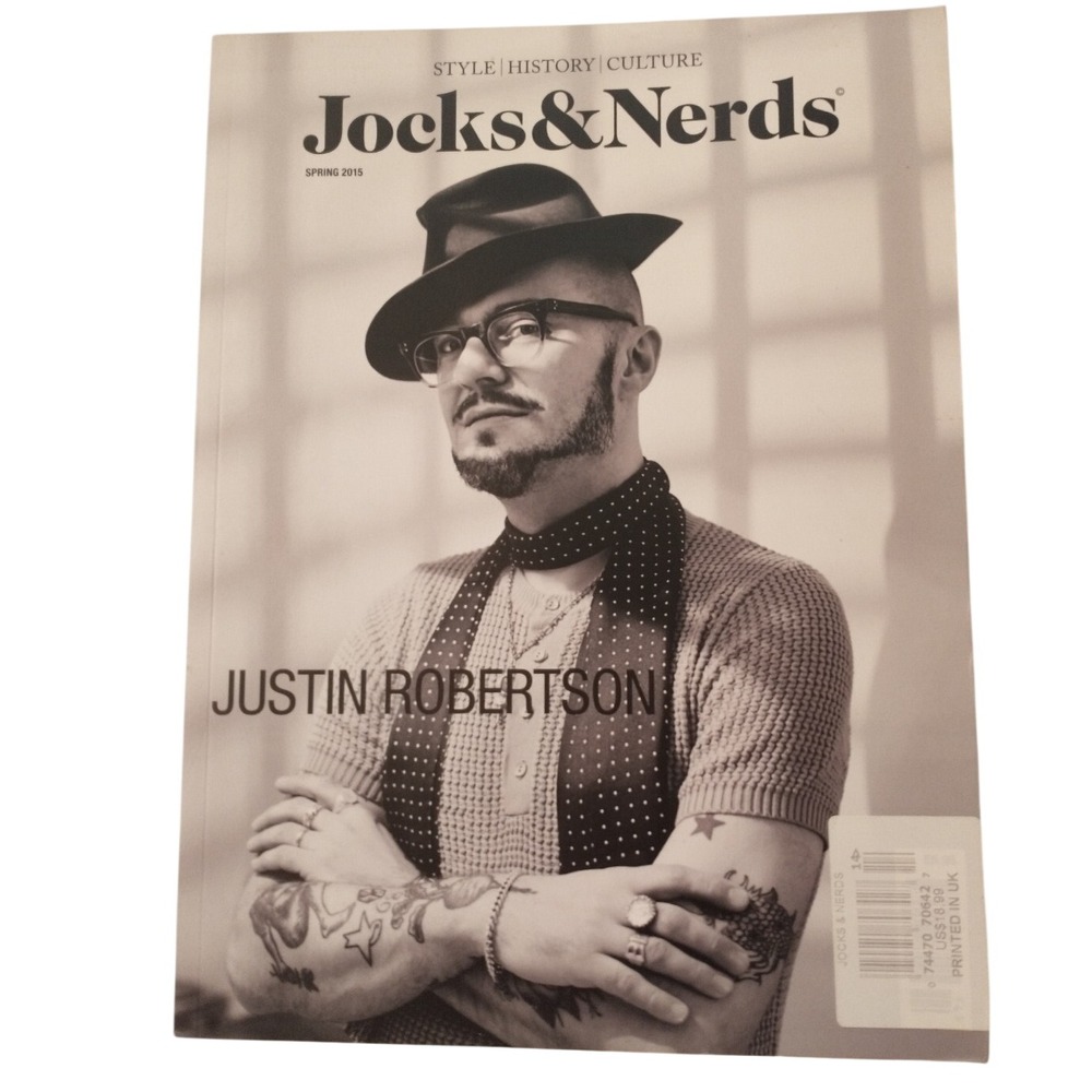 Jocks & Nerds Magazine Spring 2015 Justin Robertson Style History Culture Issue